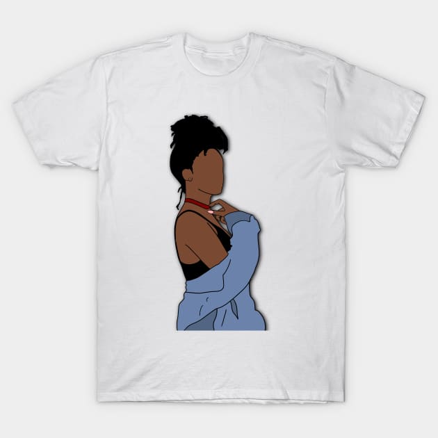 Ari Lennox Fan Art T-Shirt by tayelectronica